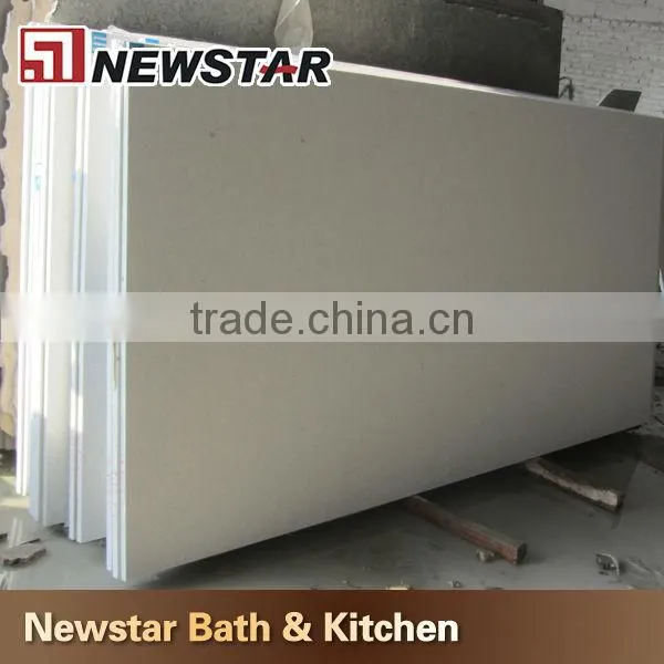 Made in China kitchen countertop crystal white quartz