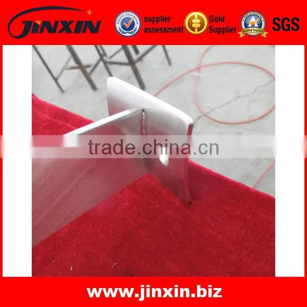 Customized Flat Bar Handrail Balustrade Cross With Rods