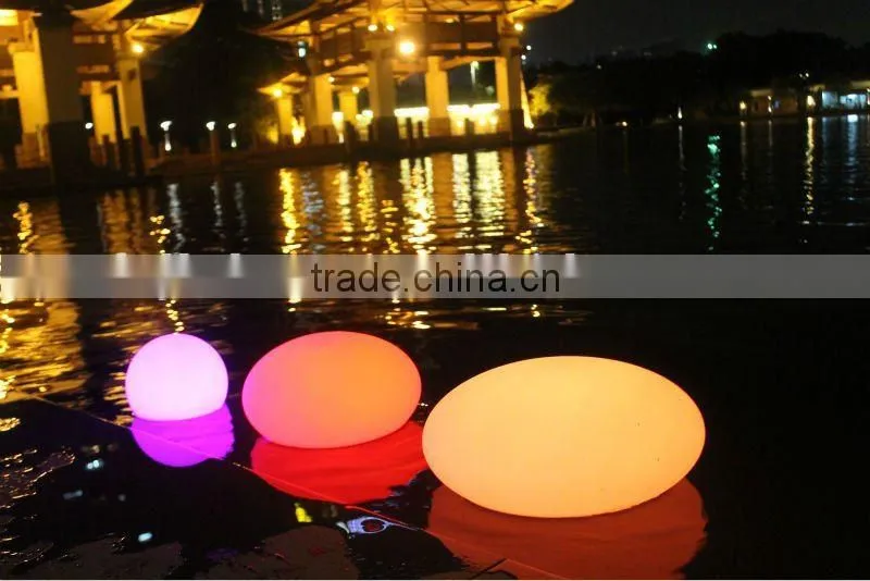 Rechargeable colorful LED bar ball