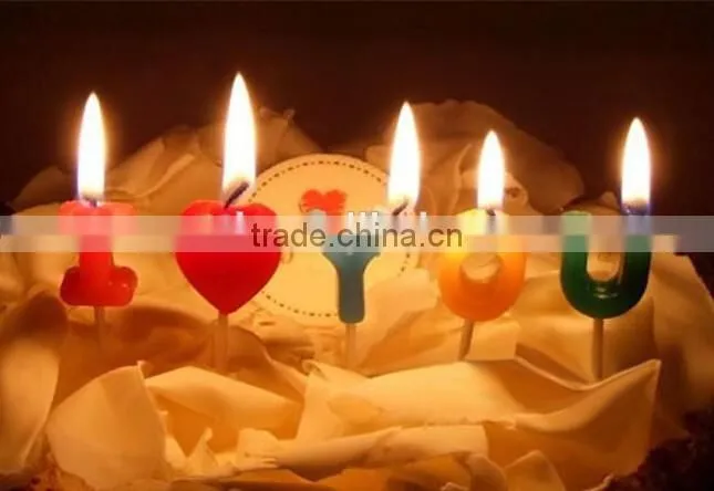 Romontic Character Shape Birthday Candle for Lover