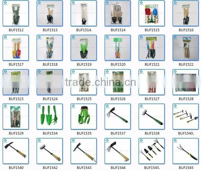 3PC Plastic Kids Garden Tools Set