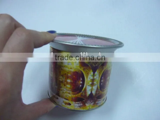 Fancy Seamless Wax Box, Candle Tin
