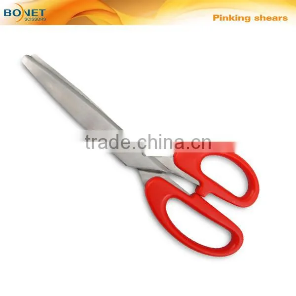 S21011 9-1/2" Plastic handle pinking shears