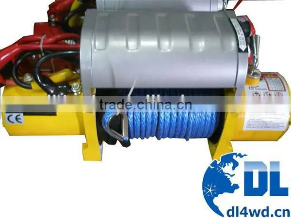 Auto spare parts accessories Car winch 4x4 synthetic rope winch 4x4 mini 12v electric winch