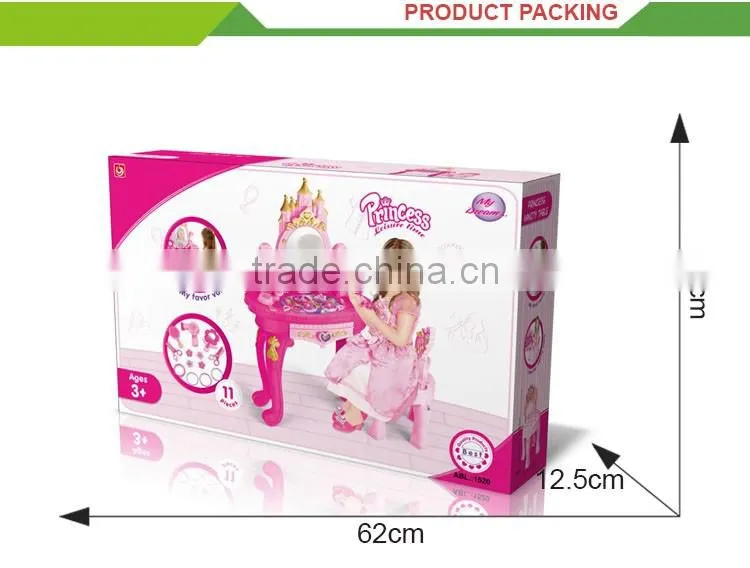 High quality beauty girl toys kids bedroom simple dressing table