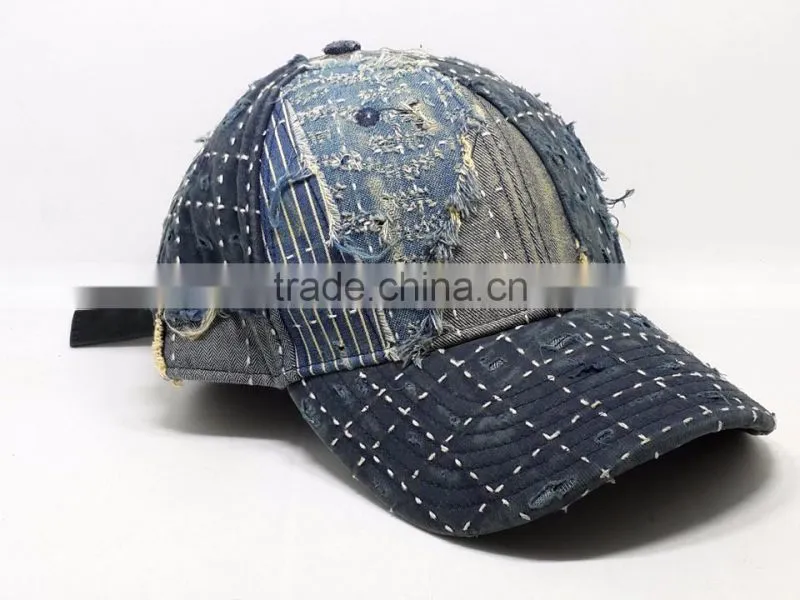 2017 100% cotton washed distressed baseball hats