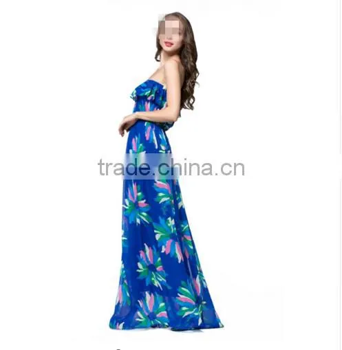 new Womens casual Infinity variable chiffon Long Maxi Dress