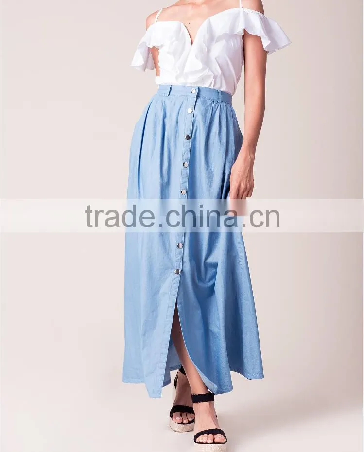 Long belt loops maxi design latest skirt design pictures