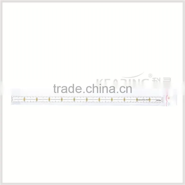 inch sized 12"*0.5" plastic quiting ruler in fatotry wholesale price #kpr12005