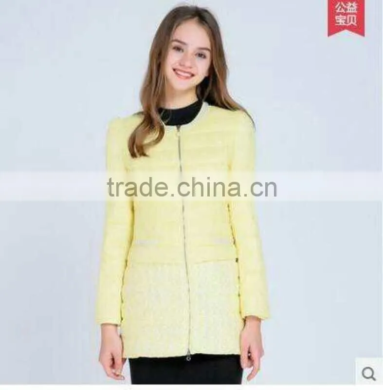 GZY coat female winter model wholesale guangzhou anti-static South East Asia 2017 stock comfortable cheapest delivery 2017
