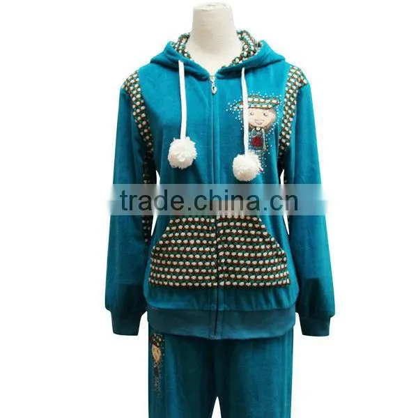 latest design china wholesale china velvet sport cheap women winter clothes