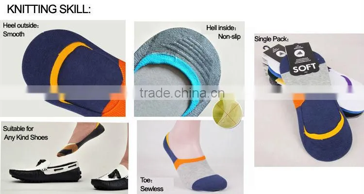 custom ankle boat socks