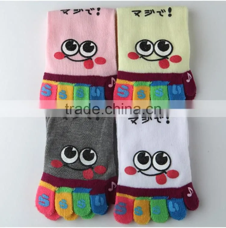 Half Toe Ankle Grip Dance Lovely Five toes Japanese Style Socks 5 Toes Socks Women