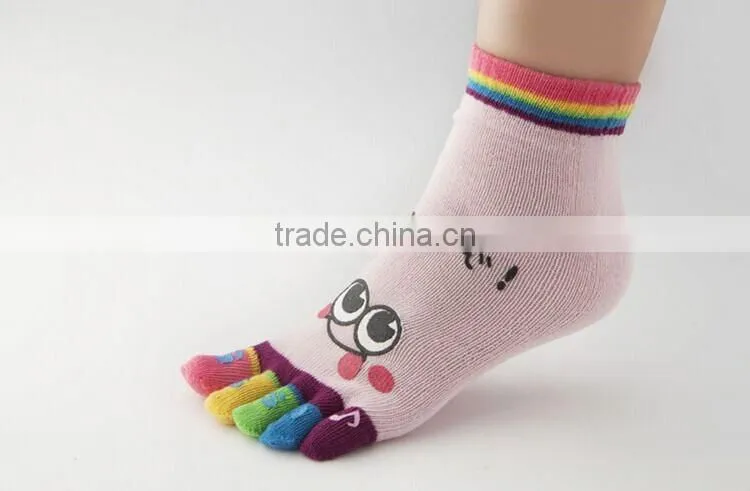 Half Toe Ankle Grip Dance Lovely Five toes Japanese Style Socks 5 Toes Socks Women