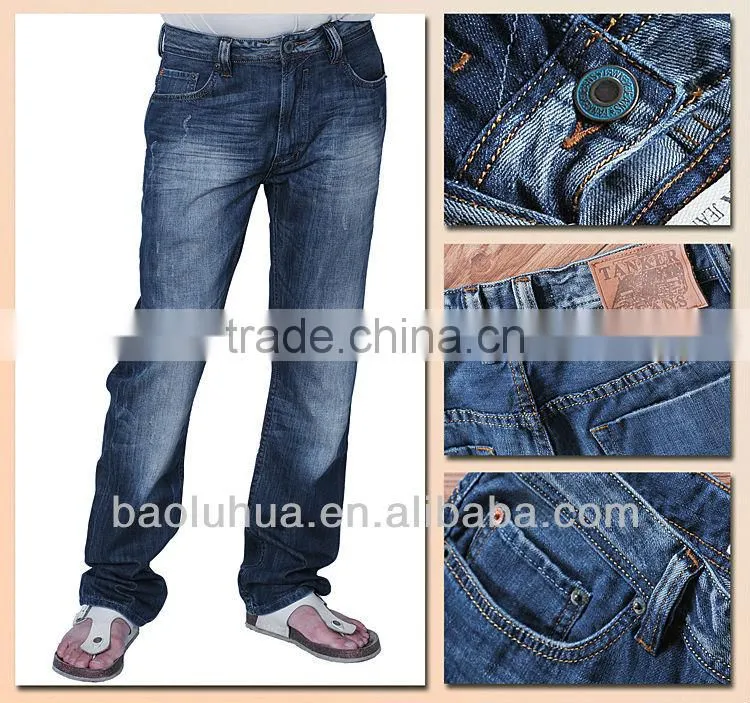 T1031 OEM denim top coat pu coated sleeves men jacket