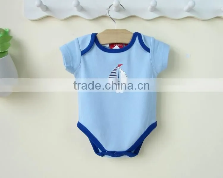 Navy Style Baby Bodysuits Wholesale