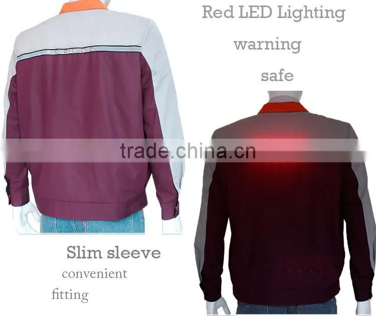 Hi Vis safety workwear bomber jacket