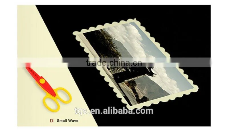 Cheap Price Different Kinds of Scissors/ Small Wave Scissors for Shape Cutting
