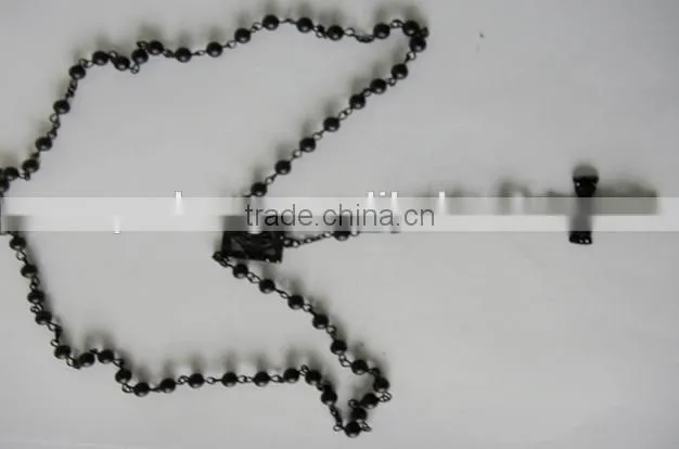 Fashion trends heavy chain necklace cross
