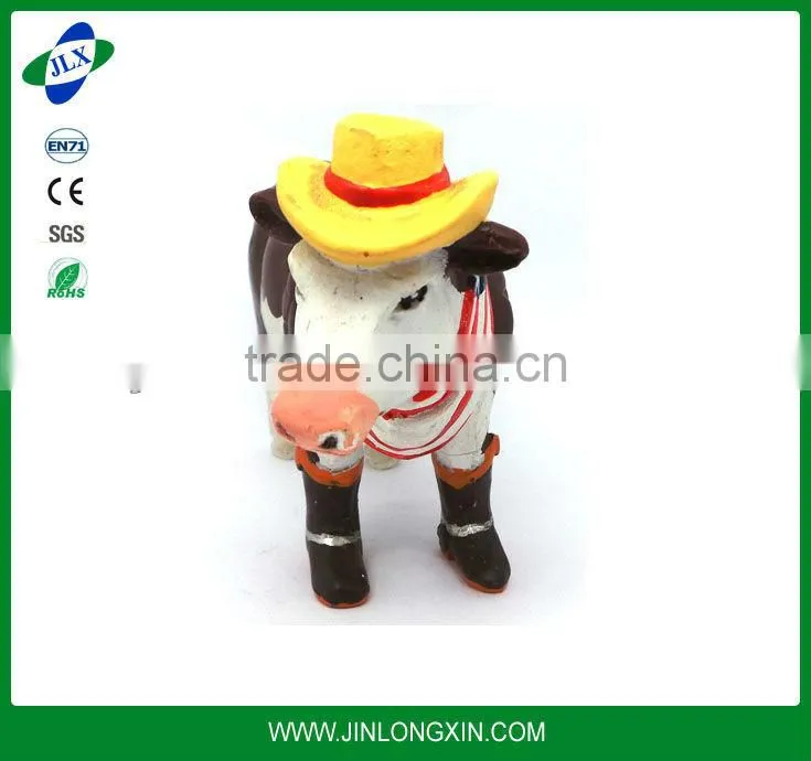 Plastic toys Cartoon toy Spotted dog toy Black and white plastic enough