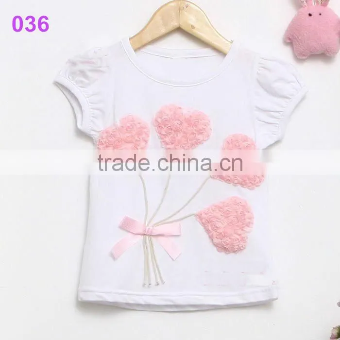 2014 new style baby cotton T shirt with bag design