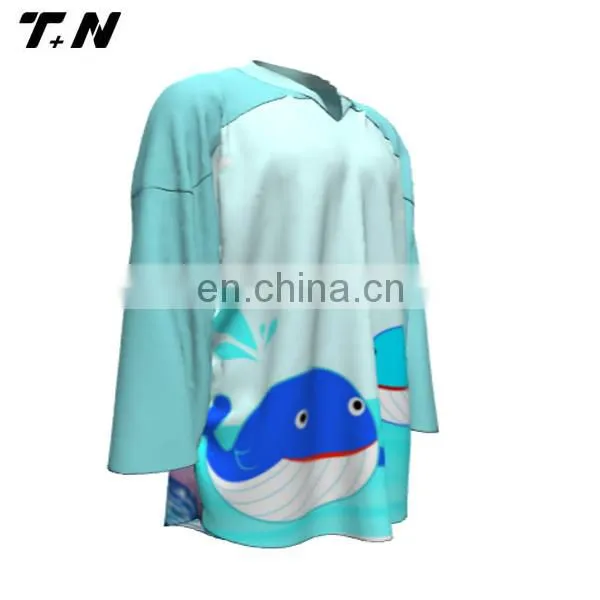 Funny custom sublimated ice hockey jerseys