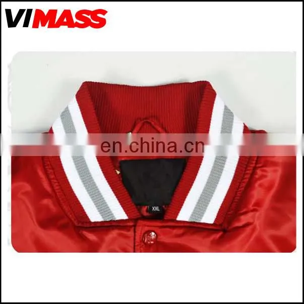 Fashionable red jacket for men , wholesale custom high quality jacket fabric china manufacture