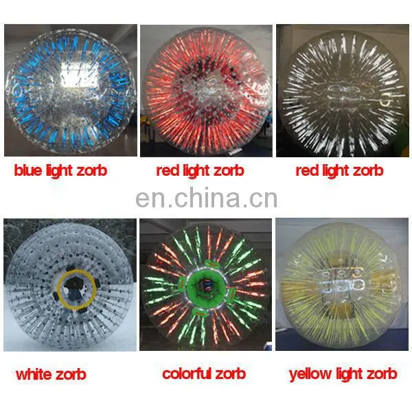 HI CE prove beautiful hot sale hamster ball for adults land zorb ball human hamster ball