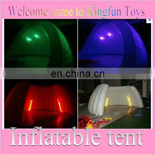Cut Inflatable Tents with Led lights
