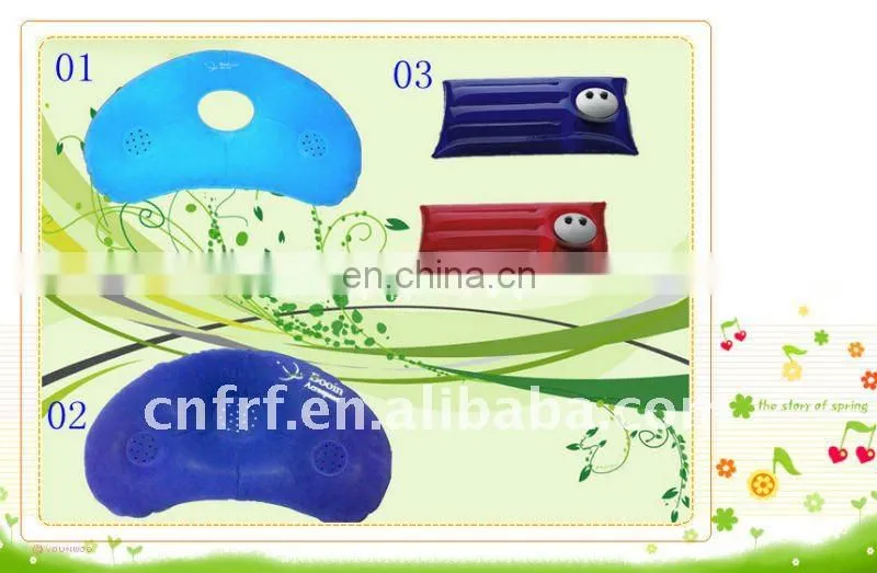 inflatable music pillow speaker