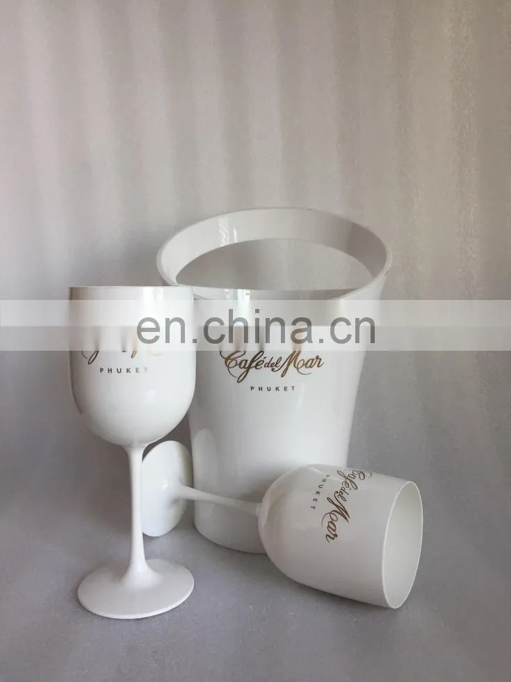 Plastic Reusable Champagne Glasses