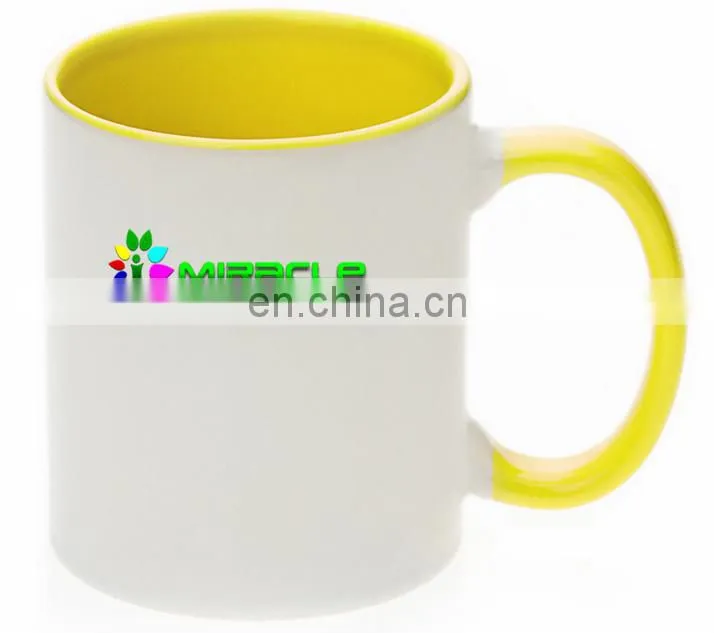 Top Grade Heat Transfer Sublimation Two-tone Color Coated Coffee Mug