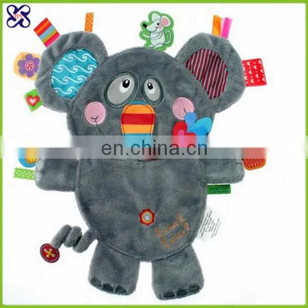 customized soft plush toy label/private label toy