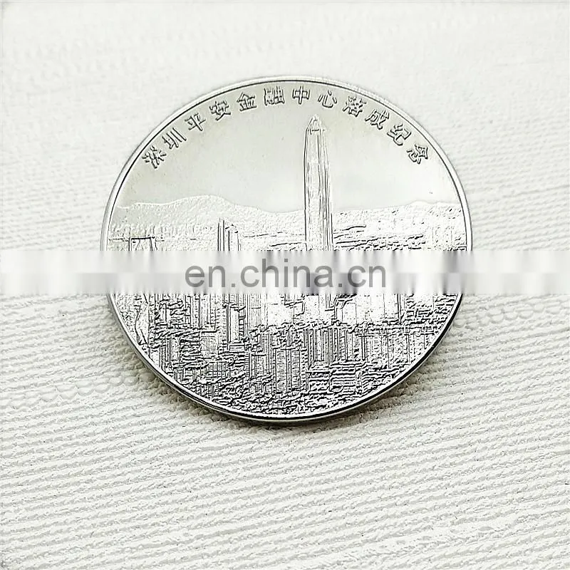 Shenzhen metal crafts maker insurance coin for China Pingan