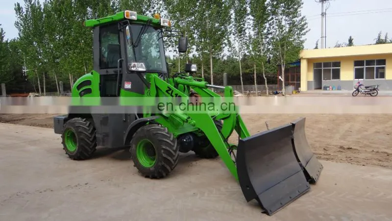 1ton wheel loader with 4 in 1 bucket,china factory loader,mini wheel loader