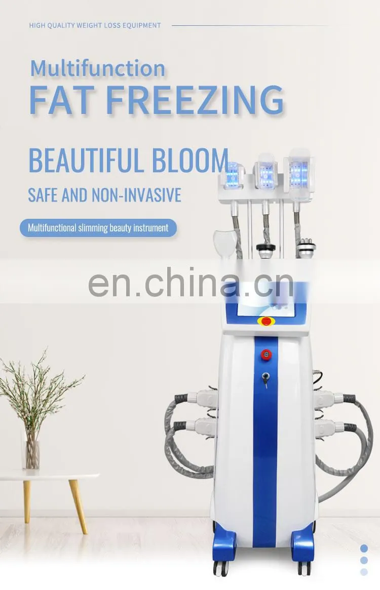body slimming beauty equipment cryo 360 freezing cryo machine with 4 Handle Cool Technology Vacuum