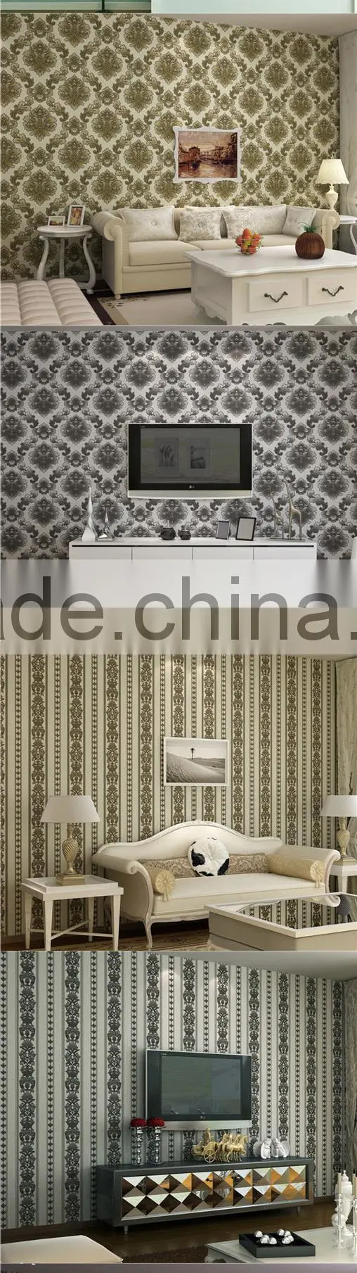 interior wall paper/luxury wall paper