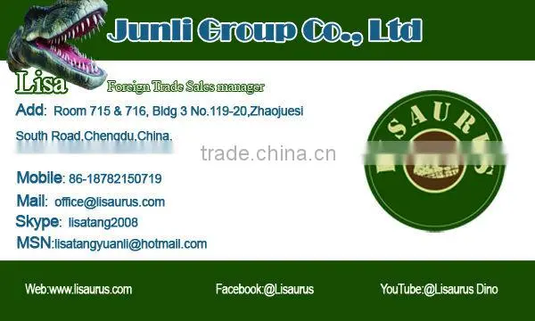 JLSA-J-0108 China supplier fiberglass panda for theme park