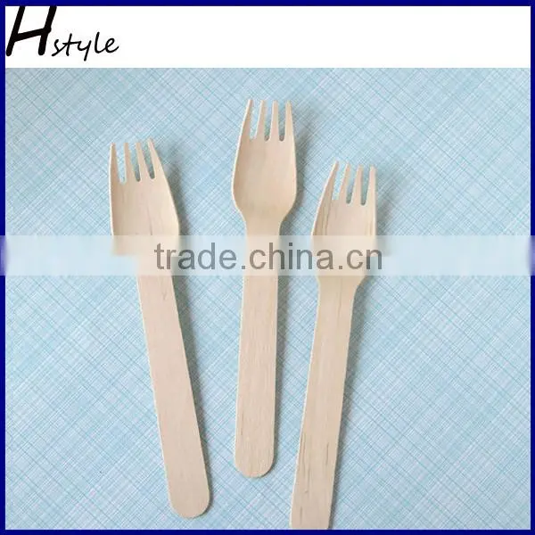 Wooden Forks/Knives/Spoon Engraved Disposable Wooden Tableware Set SPT013B