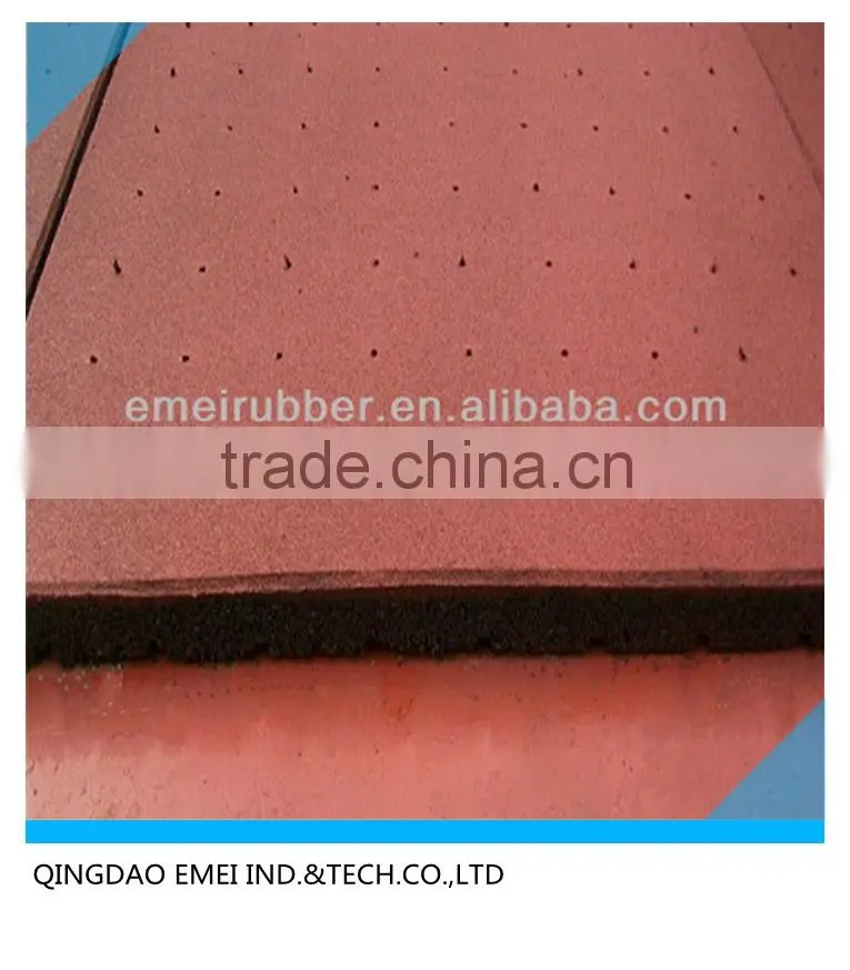 81 holes horse rubber floor