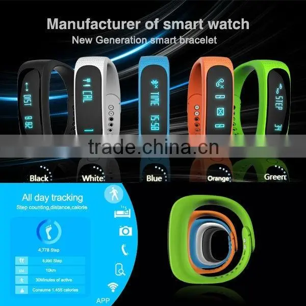 OLED screen Smart band wrist smart bracelet e02