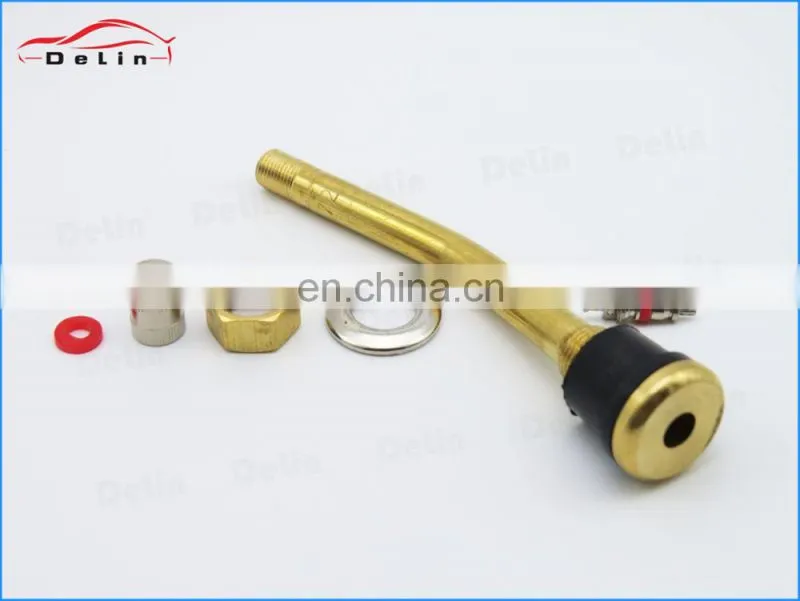 DeLin Degree Bend TR572 tubeless valve truck AND BUS tire valves