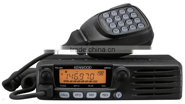 Kenwood TM-281A 144mhz 2 meter 65 watts radio mobile radio woki toki