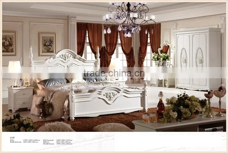 Wholesale Korean white bedroom furniture