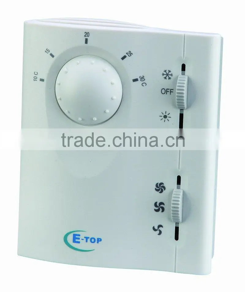 HVAC Electronic Thermostat with 3 Fan Speeds