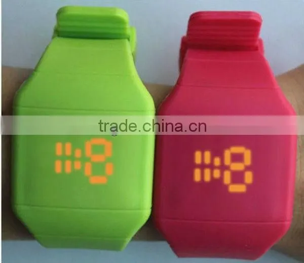 Hot!!! men clock /led touch colck