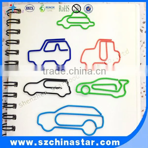 Colorful paper clip metal spring clip bicycle paper clip