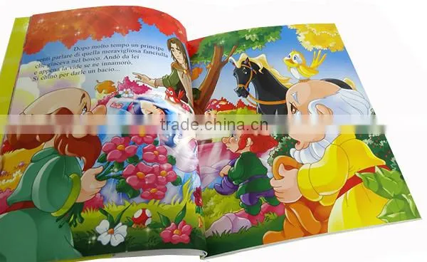 Custom my hot sell children coloring recordable story book
