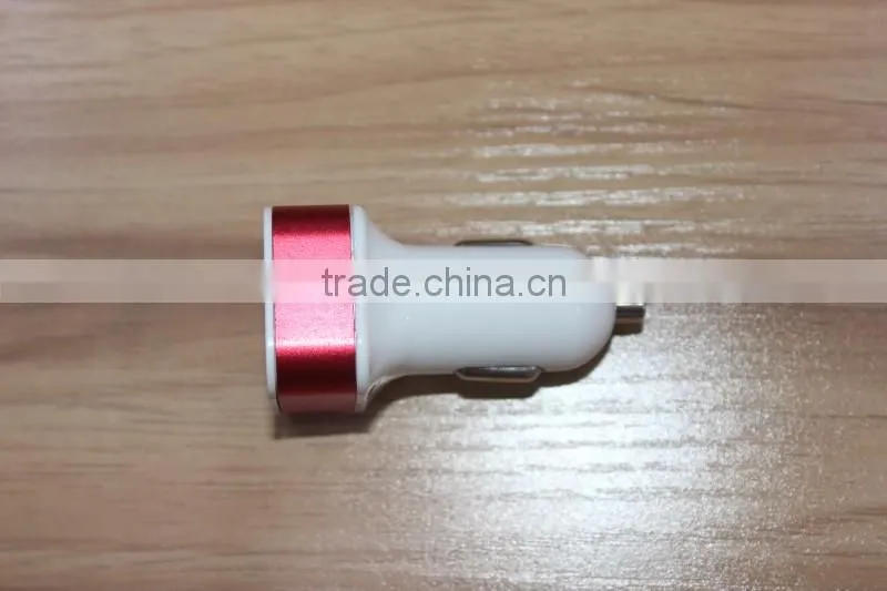 2016 trade show hot sale product square shape 12v dual ports usb car battery charger