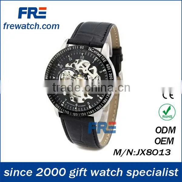automatic watch men transparent mechanical watches